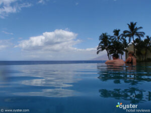 夏威夷毛伊岛万豪酒店的成人专用泳池