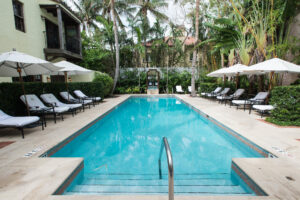 巴西法院酒店的泳池