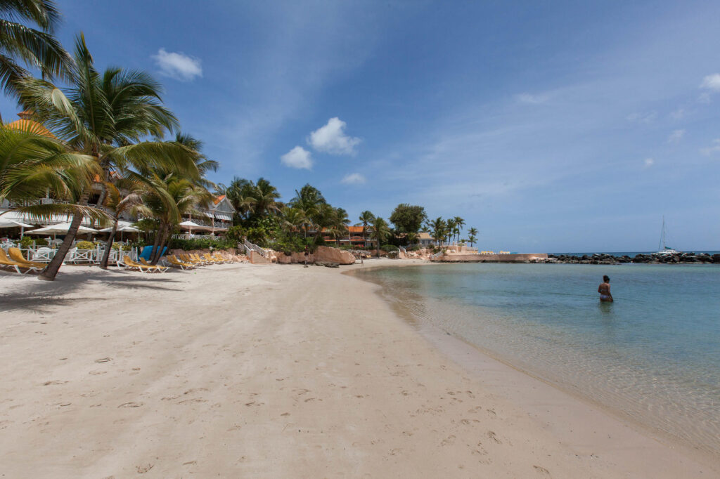 多巴哥可可礁的海滩