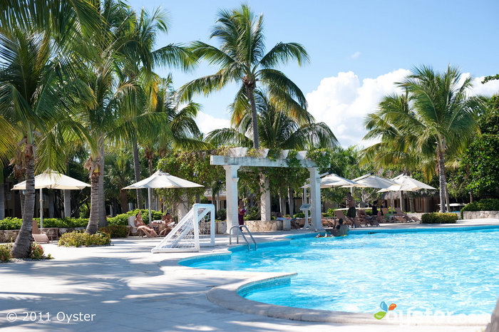 主池在蓬迦南酒店;多米尼加共和国蓬迦南