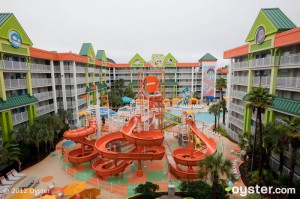 Nickelodeon套房度假酒店的水上乐园——奥兰多