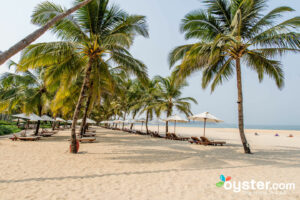 Leela Goa/Oyster的海滩