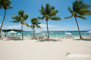 Casa de Campo度假村和别墅的海滩，多米尼加共和国