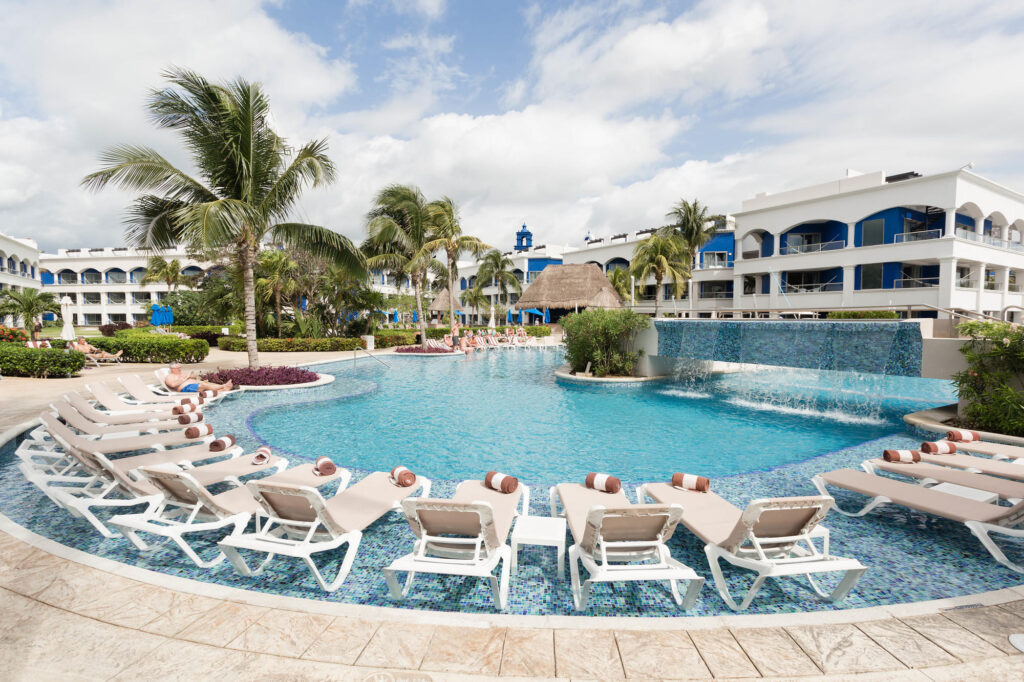 里维埃拉玛雅硬石酒店天堂的主泳池
