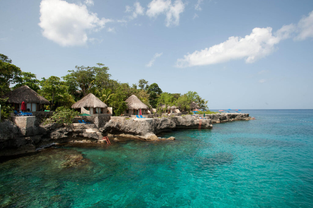 牙买加尼格尔海边的罗克豪斯酒店