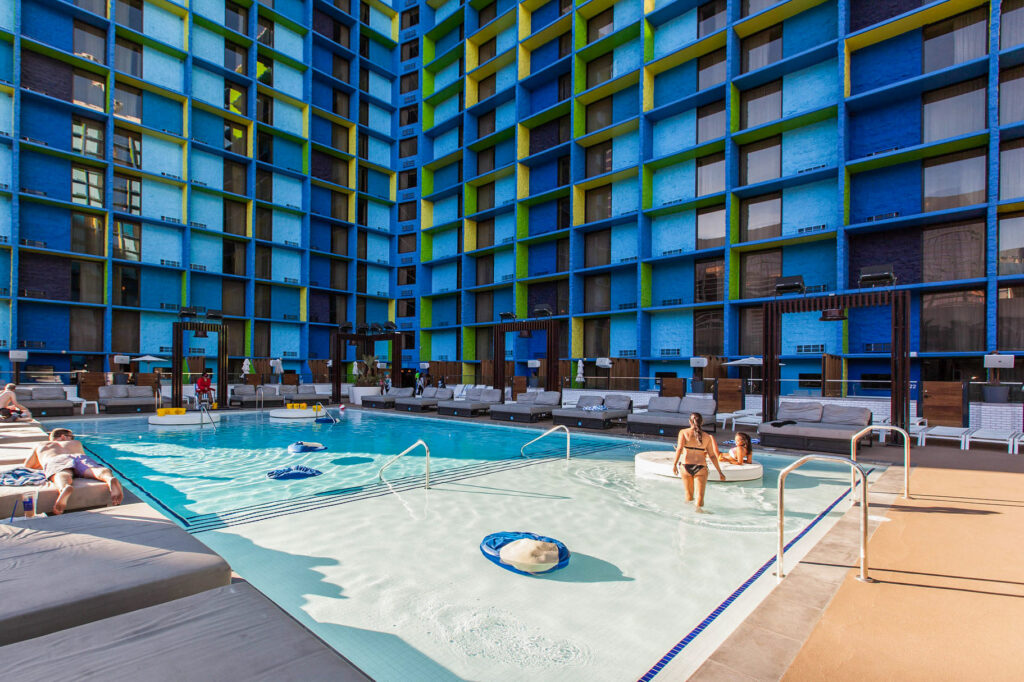 LINQ酒店和赌场的游泳池