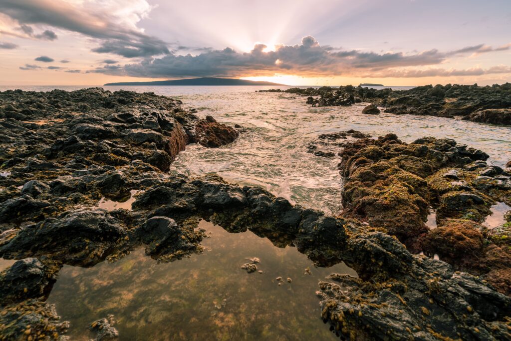 Makena海湾，毛伊岛，夏威夷